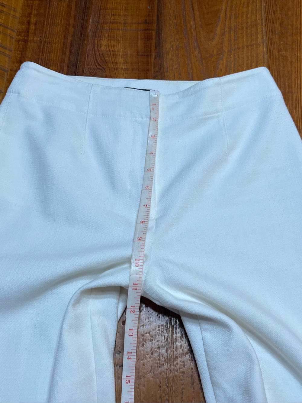 Ann Taylor Winter White Tailored Pants Size 2 - Picture 6 of 12